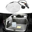 Trunk LED Light Strip for 2022-2026 Tesla Model Y Trunk Cargo Ambient Lighting for New Tesla Model Y 2025 Refresh (Juniper) Trunk Accessories Ambient Lights Sensor Auto ON/Off Waterproof (Cold White)