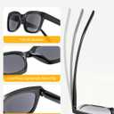 JOLISU 3 Pack Full Lens Reading Sunglasses for Women - Oversized Sun Readers with UV400 Protection, Spring Hinge Eyeglasses