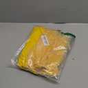 Lukovee Dog Raincoat, Adjustable Dog Rain Jacket with Clear Hooded Double Layer for Large Medium Small Dogs Puppies, Waterproof Rain Coat Poncho with Reflective Storage Pocket & Rim (Yellow, XXL)