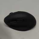 TECKNET Ergonomic Mouse, Bluetooth Wireless Vertical Mouse, Rechargeable Battery, Quiet Clicks, 4800 DPI Adjustable, BT5.0/3.0 & 2.4G Connect, Easy to use, Wide Compatibility - Black
