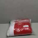 6PCS Christmas Chair Covers Red Santa Claus Hat Chair Xmas Back Cover Removable Slipcover Chair for Indoor Dining Room Kitchen Holiday Decor