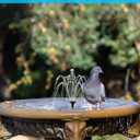 Biling Solar Water Fountain Pump, Solar Bird Bath, Outdoor with Tubing, Solar Powered Fountain Pump for Pond BirdBath, Garden, Pool, Fish Tank,Backyard