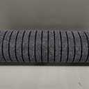 Custom Size Backed Non-Slip Area Rugs Runner, Easy Clean, Waterproof Runner Rugs for Hallway Entryway, Kitchen, Laundry, 2FT x 8FT, Gray Stripe