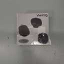 Silicone Face Scrubber Brush, Facial Cleansing and Exfoliating, Anti-Acne, Waterproof, Silver (Black)