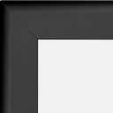 SnapeZo 2-Pack 36x48 Inches Black Poster Frames, Front-Loading Snap Frame, 1.7" Aluminum Profile, Wall Mounted
