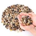 GreatBuddy 5-lb Pebbles for Indoor Plants, 3/8" Pea Gravel for Vases, Small Rocks for Succulents, Fish Tanks, Aquariums, Terrarium, Drainage Pebbles for Potted Plants, River Rocks for Landscaping