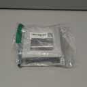 PATIKIL Door Air Vent Cover, 4" x 4", Aluminum Grille Ventilation Cover Louvered for Cabinet Wardrobe Door, Silver Tone