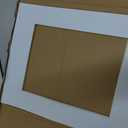ZBEIVAN 16x20 White Picture Mats for 11x14 Pictures with Core Bevel Cut Frame Mattes - Pack of 12, 12 Pcs 16x20 for Photos 11x14