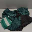 OYYJIG Magician Robe for Adult Teens, Wizard School Costume for Men Women,Four Magic College Styles Cloak Witch Hooded Cape (Small, Green)