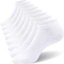 SIXDAYSOX 8 Pack Mens Ankle Socks Low Cut Comfort Casual Socks Size 10-13