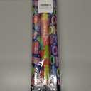 2 x Afucus Christmas Wrapping Paper, Christmas Tree, Holly Jolly, HO Santa Claus Laughing, Gift Box Themed Gift Wrap Paper, Cute Mini Rolls for Party (17 Inch X 120 Inch) (Christmas-Purple Red)