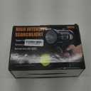 Rechargeable Spotlight, 99,000 Lumens Super Bright Handheld Led Flashlight, Outdoor Spot Light with Cob Light and Solar Panelsfor Boating Camping