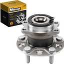 512333 Rear Wheel Hub Bearing Assembly Compatible with Jeep Patriot 2007-2017, Compass 2007-2017, fit Dodge Caliber AWD 2007-2008 5 Lug with ABS 4WD 4x4