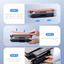 TN336 Toner Cartridge High Yield Compatible Replacement for Brother TN-336 TN331 for Use with Brother HL-L8350CDW HL-4150CDN MFC-L8850CDW Printer (1BK,1C,1M,1Y, 4 Pack)