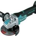 Makita XAG26Z 18V LXT Lithium-Ion Brushless Cordless 4-1/2 / 5" Paddle Switch X-LOCK Angle Grinder, with AFT, Tool Only