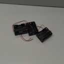 (Pack of 3 6 AA Battery Holder, 9v AA Battery Holder with Leads