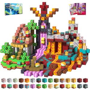 SSAWER 150 PCS Magnetic Building Blocks Toys for Kids, Stacking Magnetic Tiles Toys for Kids Toddlers Boys Girls Ages 3 4 5 6 7 8-12 Gifts