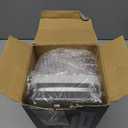 Mueller Vegetable Chopper Mandoline Slicer, Food Veggie Chopper, Cheese Grater, Onion Vegetable Cutter with Container, Dicer, Kitchen Gadgets & Essentials, White Sand/Grey (6 blade)