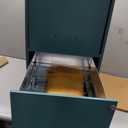 Lorell LYS SOHO File/File Mobile Cabinet, Teal, 2-Drawer