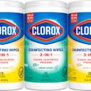 Clorox Disinfecting Cleaning Wipes Variety Pack, 75 Count Each, Pack of 3 (225 Count (Pack of 1))
