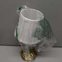 KDG Cordless Portables Table Lamp Set of 2, LED Fabric Shade Small Desk Lamps, 5000mAh Battery Powered Lighting, 2700K Stepless Dimmable Light for Living Room, Dining Room, Bedroom, Bedside (Bronze)