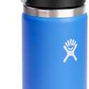 Hydro Flask Flex Sip Coffee Tumbler Insulated Stainless Steel, Non Spill, Leak Proof Travel Coffee Cup 16 Oz Cascade Blue