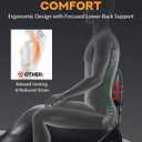 PBYMT Passenger Sissy Bar Backrest, Detachable Quick Release Backrest Sissy Bar Fit for Harley Davidson Touring Road Glide Road King Street Glide Electra Glide 2009-2024 (Black)