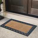 A1HC Natural Coir & Rubber Door Mat, 30"x48" Thick, Durable, Heavy Duty, Anti-Shed, Fade-Resistant, Long-Lasting Outside Entrance Large Doormat for Front Porch