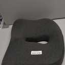 Memory Foam Seat Chair Cushion for Relieves Back Sciatica Pain Tailbone Pain Coccyx Degenerating Disc Orthopedic Osteoarthritis Prostate Cushion Low Back Pain Cushion Hip Shaping (Dark Gray)