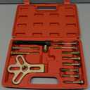 Harmonic Balancer Steering Wheel Puller Kit, 13pcs Steering Wheel Puller, Harmonic Balance Puller Yoke