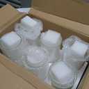 24 Pack Glass Cylinder Vases 4,6,8,10 Inch Tall Clear Flower Vase Hurricane Floating Candle Holder for Table Centerpiece Wedding Home Decor