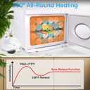 23L Large Hot Towel Warmer Cabinet, Towel Heater With See‑Through Window