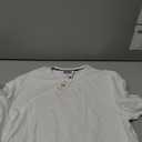DKNY Soft Cotton T-Shirt for Men - Plain Casual & Dress Crew Neck Tee, Comfortable Premium Classic Fit Mens Tshirt (White, XL)