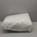 APSMILE Super King Size Heavyweight Down Feather Fibers Comforter for Winter Weather/Sleeper - Fluffy Thicker Duvet Insert, Ultra-Soft High Fill-Power Hotel Collection Comforter (120x120, White)