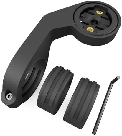 Flush Out-Front Bike Mount for Garmin Edge, Plastic Extended Cycling Handlebar GPS Computer Mount for Edge MTB/1050/1040/1030/1000,840/830/820/810/800,540/530/520/510/500,200/130/25,Explore 2,Touring