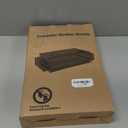 AUPSEN Computer Monitor Stands Riser2-Tier Desk Organizers and Accessories, Office Desk Accessories Organizer with Drawers and 2 Pen Holder for Office Supplies (Pink)