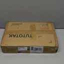 TUTOTAK Corner Shelf, 4-Tier Corner Bookshelf for Small Space, Narrow Display Corner Shelf Stand with Storage Rack, for Living Room, Bedroom, White BS05BW004L