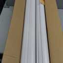 4'' 17 Ft Mini-split Line Set Covers, Line Hide Cover Kit for Mini Split Air Conditioners and Central AC (White)