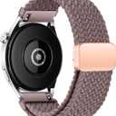 20mm Magnetic Band Compatible With Samsung Galaxy Watch Stretchy Braided Strap for Women Men