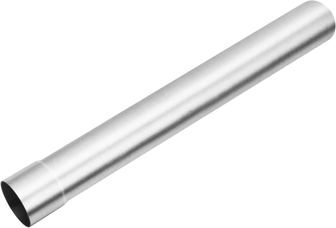 3" Custom Mandrel Straight Exhaust Pipe, 18" Long, Made of Mild Steel Fit 3 Inch Exhaust System