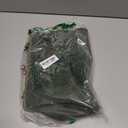 Women Vintage Small Retro Handbags Kiss Lock Crossbody Purse Frosted Leather Messenger Bag Tote (Green)