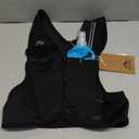 Running Vest for Women Men, USA Original Patent, Adjustable Chest Straps Running Hydration Vest with 500ml Soft Flask, Lightweight Reflective Hydration Backpack for Marathon (Medium-Large, Black)