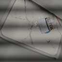 Quick Dry Stone Drying Mat for Kitchen Counter, Water-Absorbent Diatomaceous Dish Drying Mats, Multi-Purpose Stone Drying Tray for Cups Dishes Bottles, Pearl White-Marble