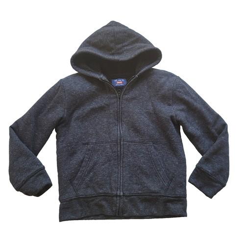 The Children's Place Boys New Navy Zip Up Hoodie, Size L 10/12 889705459463
