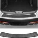 ZZEQYG Bumper Protector ABS Material for Ford Explorer 2011 2012 2013 2014 2015 2016 2017 2018 2019 Accessories Rear Bumper Guard Trunk Sill Protector