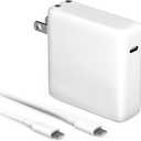 Type-C 61W Notebook Charger White, PACKAGE 1Pk