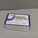 Cordless Shoulder Heating Pad, Heated Shoulder Brace for Rotator Cuff Frozen, 3 Heat Levels, 3000mAh Rechargeable Battery, Shoulder Wrap for Pain Relief Deep Tissue for Men Women (Black)