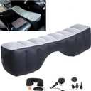 Onirii Inflatable Car Air Travel Mattress Back Seat Gap Pad with Air Pump,51.2"×10.6"×14.6" Portable Cushion Camping Sleeping Gap Pad Air Couch for Small Compact Car SUV