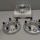 Customadeonly 5x105 to 5x115 Wheel Adapters (4pc 25mm Thick) M12x1.5 Studs, Hubcentric 56.5 to 70.3 Bore -Enable 5x105 Hubs to Mount 5x115 Wheels -1 Inch Thick -Trimming Factory Studs May Required