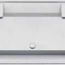 Folding Pull Handle,Zinc Alloy Recessed Handles Container Handle, TTZEZE Flush Lift Recessed Handle Flush Ring Pull for Furniture Drawer Cabinet Door Chest Toolbox (Silver 130x91x19.5mm/5.1x3.6x0.8'')